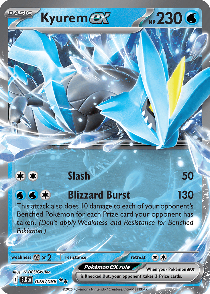 Kyurem ex · BLK 28/86