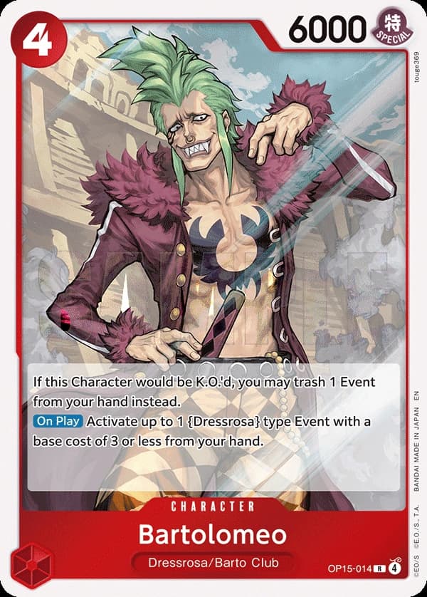Bartolomeo · OP15-014