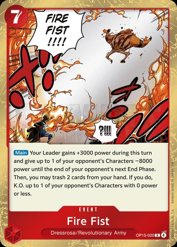 Fire Fist · OP15-020