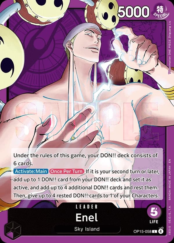 Base Enel morado