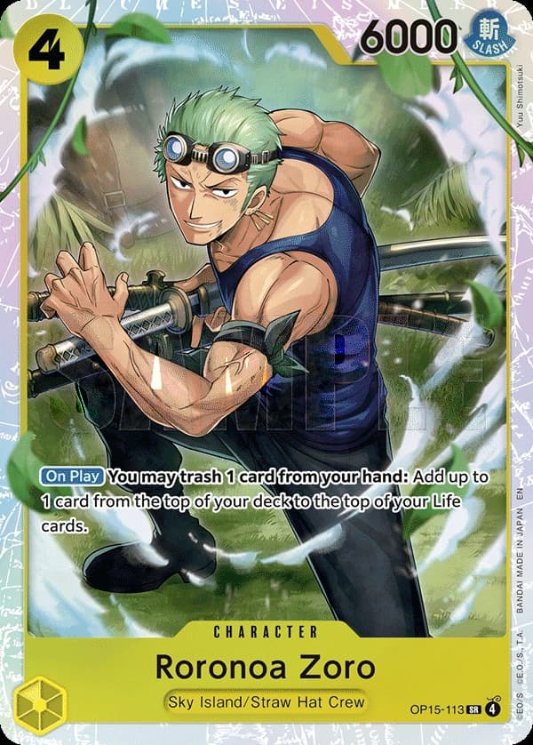 Roronoa Zoro · OP15-113
