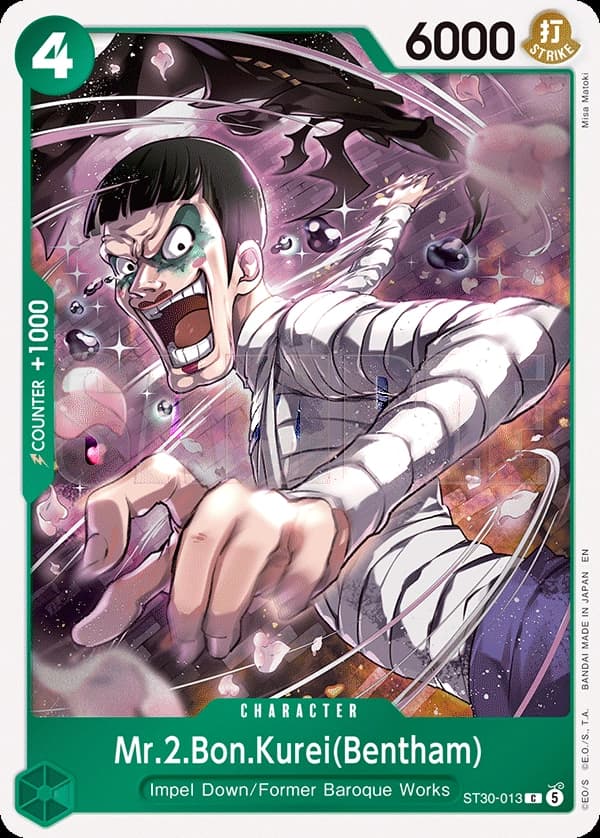 Mr.2.Bon.Kurei(Bentham) · ST30-013